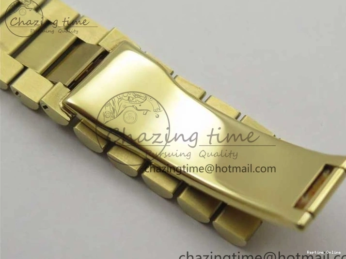 1218 Day-Date 40mm 228239 BP New Dial Version 904 YG Silver Stick Markers Dial on YG President Bracelet A Sophisticated 2807